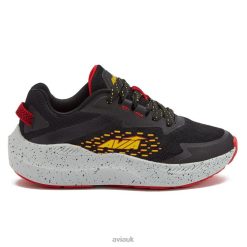 Athletic Sneakers |Avia Boys Avi-Storm R4F4N82 Black/Red/Yellow