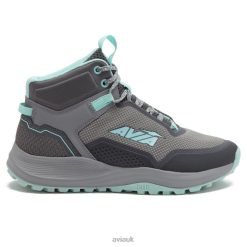 Hiking |Avia Women Avi-Grit R4F4N2 Dark Grey/Medium Grey/Teal Green
